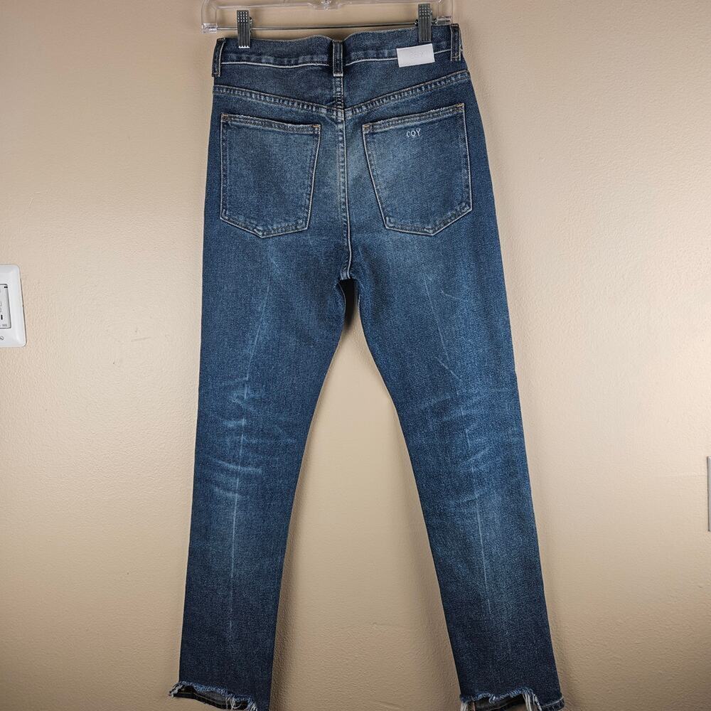 CQY Denim Blue Jeans Size 27 - Picture 2 of 6